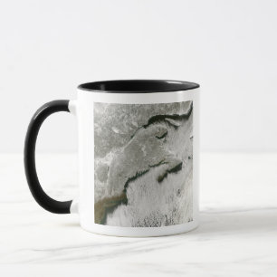 Caneca Ruas da neve e da nuvem
