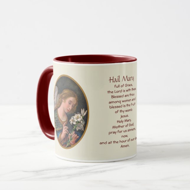 Caneca Ruas: Gabriel, Arcanjo (M 035) (Frente Esquerda)