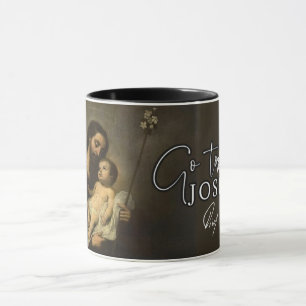 Caneca Ruas. Joseph Jesus Oração Católica Religiosa