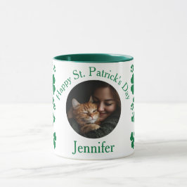 Caneca Ruas personalizadas. Dia de Patrick - Presente de