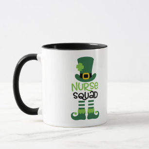 Caneca Ruas personalizadas. Enfermeira do dia da Patty, p