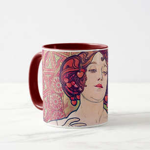 Caneca Ruby (Quatro Joias), Alphonse Mucha