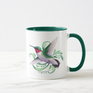 Caneca Ruby Throated Hummingbird