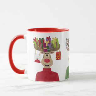 Caneca Rudolph, a Reindeer