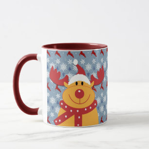 Caneca Rudolph, a Rena Vermelha