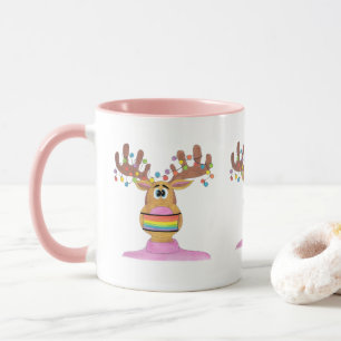 Caneca Rudolph LGBT Rosto Encapotado