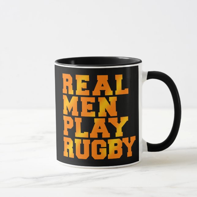 Caneca Rugby real do jogo dos homens (Direita)