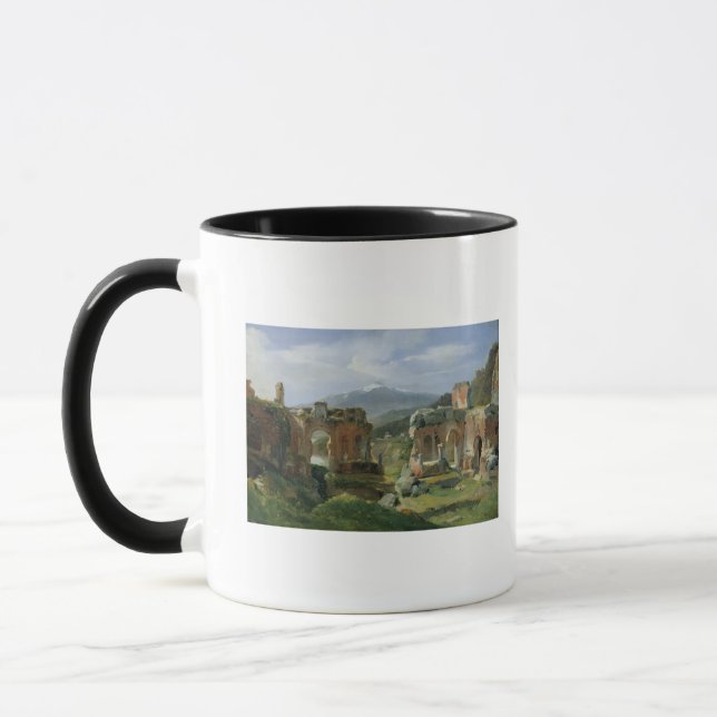 Caneca Ruínas do teatro em Taormina (Esquerda)