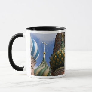 Caneca Rússia, Moscou, Praça Vermelha. Ruas, Basil