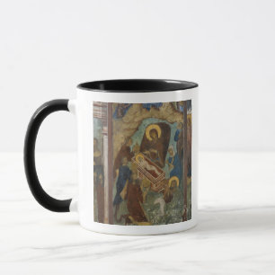 Caneca Rússia, Yaroslavl, fresco na Catedral de Ruas 2.