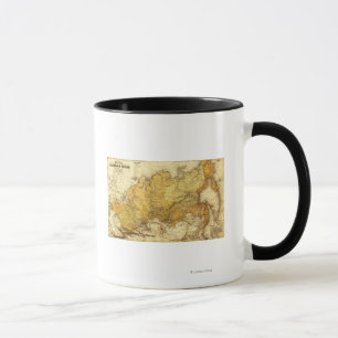 Caneca RussiaPanoramic MapRussia