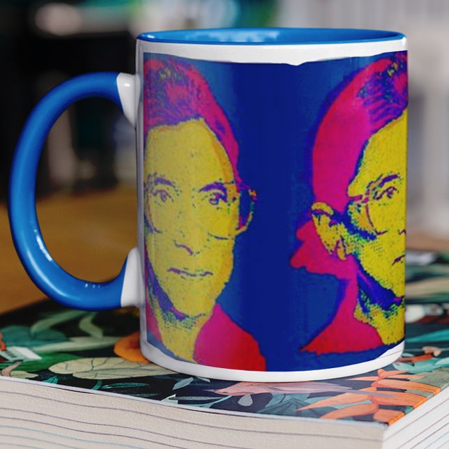Caneca Ruth Bader Ginsburg 1983, Retrato de Pop (Criador carregado)