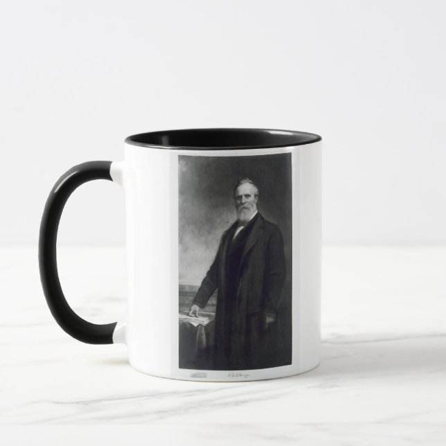 Caneca Rutherford B. Hayes, 19o presidente do unido (Esquerda)