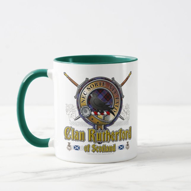 Caneca Rutherford Clan Crachá (Esquerda)