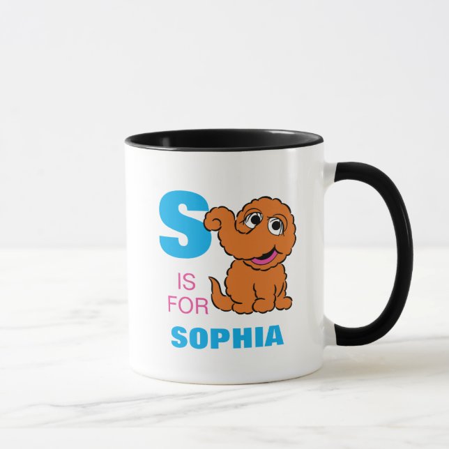 Caneca S é de Snuffleupagus | Adicione seu Nome (Direita)