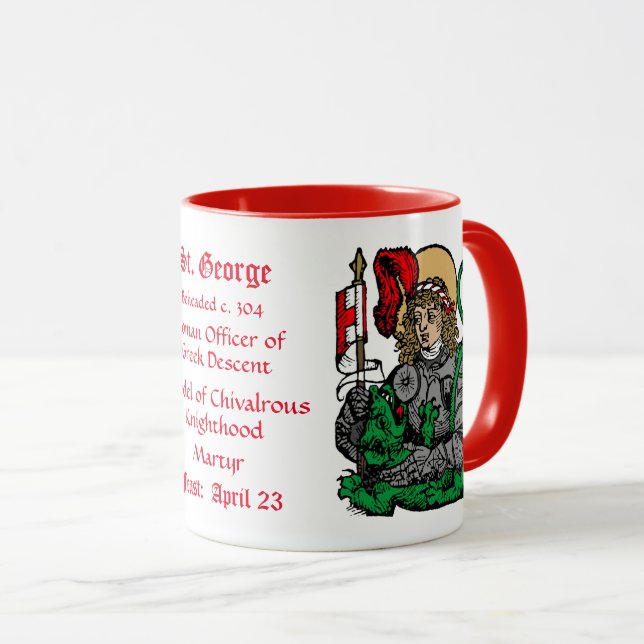 Caneca S. Jorge e o Dragão (Nuremberg) (Frente Esquerda)
