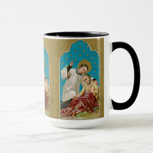Caneca S. Luís Gonzaga & Vítima da Peste (M 006)