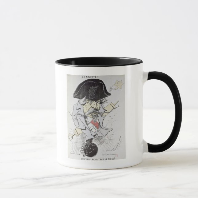 Caneca Sa Majeste!!! Pas le do fait do ne do l'habit da (Direita)