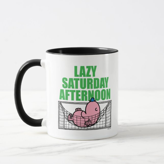 Caneca Sábado À Tarde Com O Sr. Lazy (Esquerda)