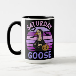 Caneca Sábado Goose Funny Goose Halloween