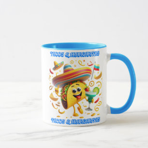 Caneca Sabor dos Tacos e Margaritas do México