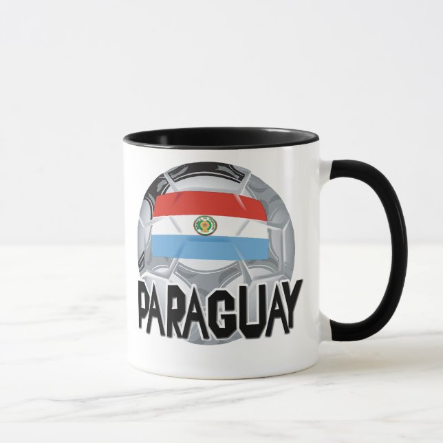 Caneca Saco de futebol do Paraguai (Direita)