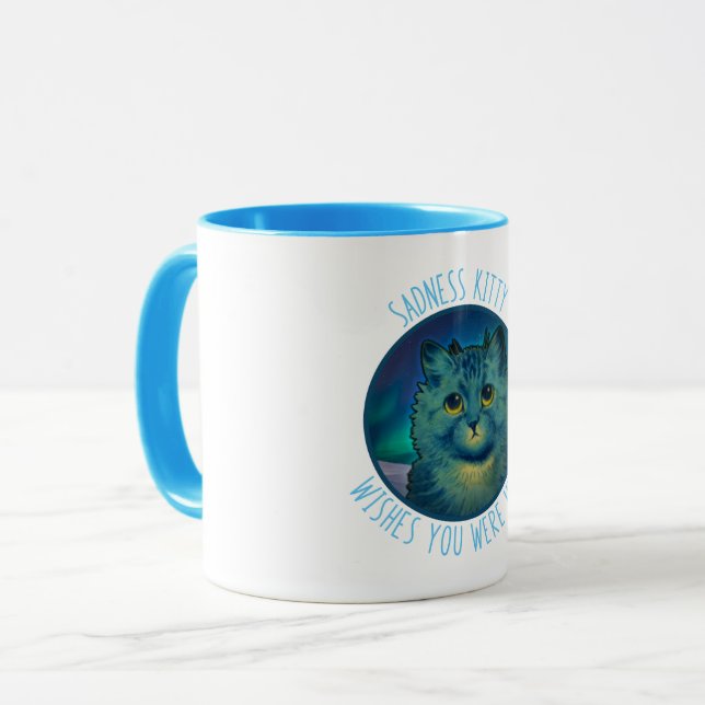 CANECA SAD KITTY CAT CAFFEE MUG (Frente Esquerda)