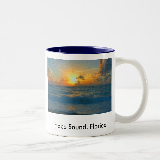 Caneca sadia da praia de Hobe (Direita)