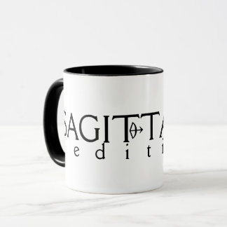 Caneca Sagittarius Edition com símbolo Mug