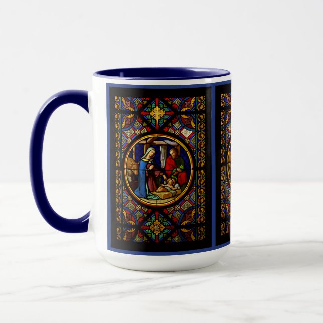 Caneca Sagrada Família "Vitral"  (Esquerda)