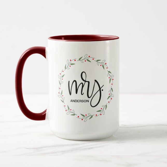 Caneca Sagrada personalizada, sagrada sra. (Esquerda)