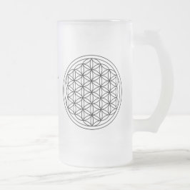Caneca sagrado do fosco da geometria