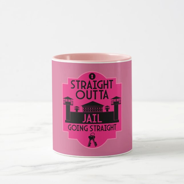 Caneca Saia Da Prisão Presente De Libertação (Centro)