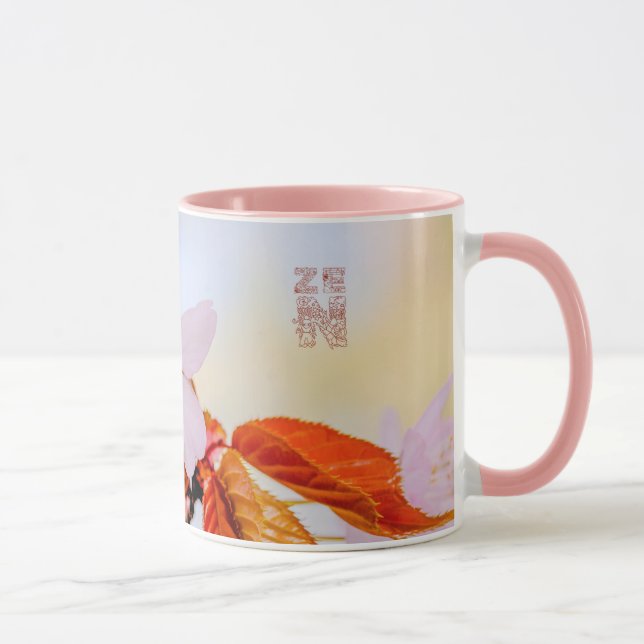 Caneca Sakura - cereja japonesa floresce (Direita)