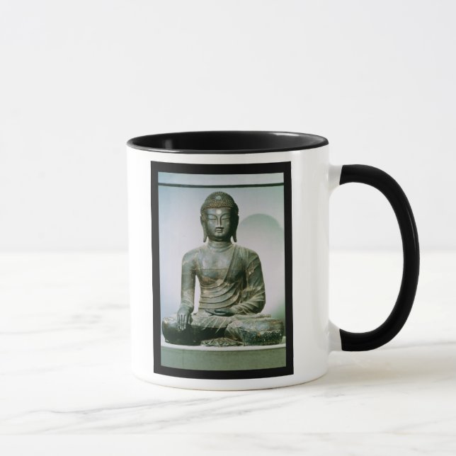 Caneca Sakyamuni assentado Buddha de Ch'ungung-ni (ferro) (Direita)