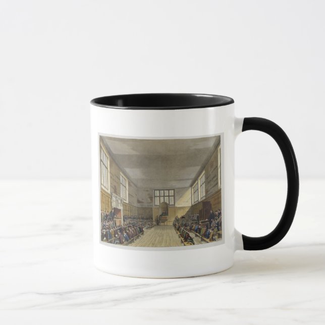 Caneca Sala da escola de grade da "história da grade (Direita)