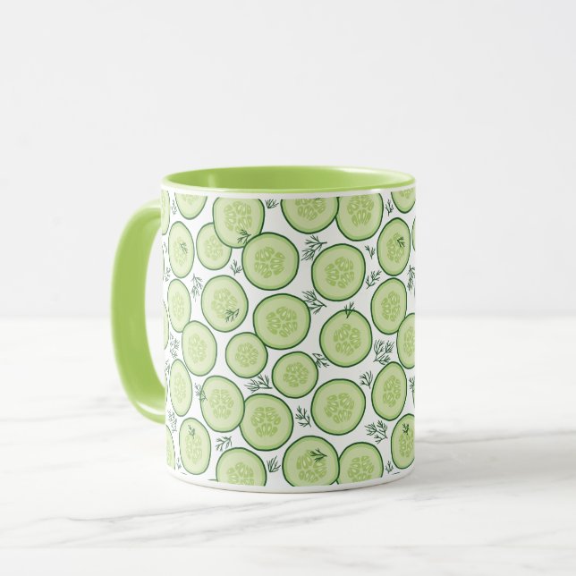 Caneca Salada de pepino (Frente Esquerda)