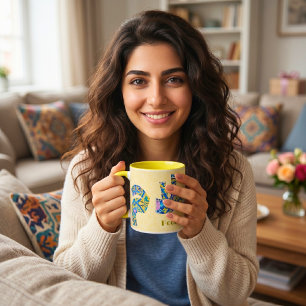 Caneca Salam Presentes Iranianos de Aniversário para Na
