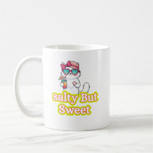 Caneca Salgada Mas Doce - Caneca de Café Engraçada