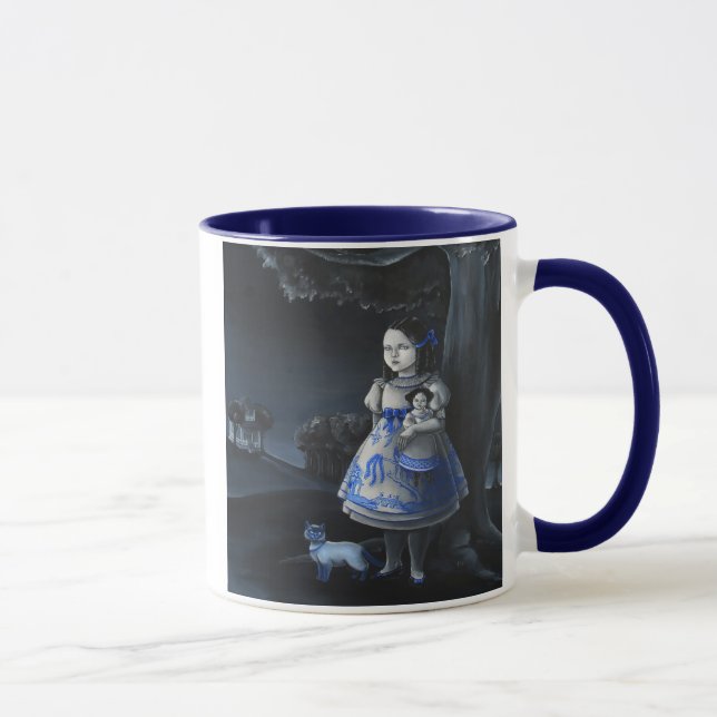Caneca Salgueiro azul (Direita)