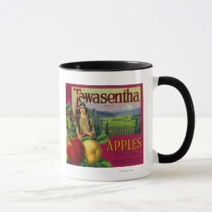 Caneca Salmões brancos, Washington - Tawasentha Apple