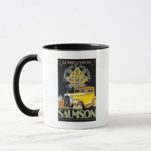 Caneca Salmson Autombiles - aviação de Moteur D