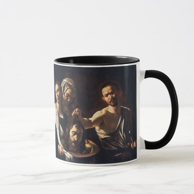 Caneca Salome com cabeça de John The Baptist - Caravaggio (Direita)