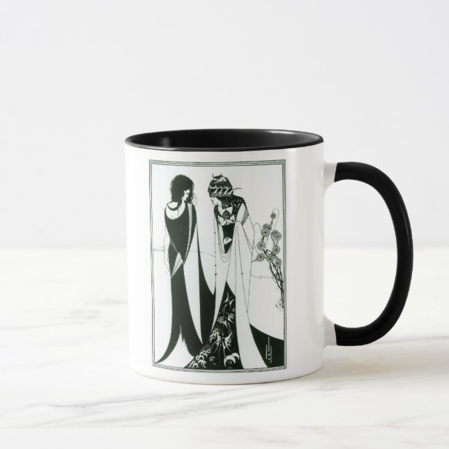 Caneca Salome com sua mãe, Herodias, 1894 (litho) (b (Direita)