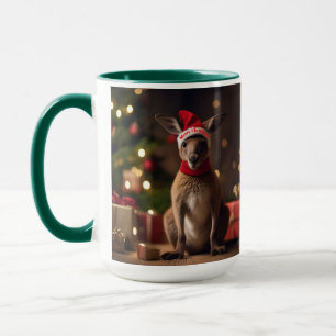 Caneca "Salto Feriado de Roo-dolph: Uma Maravilha Festiva