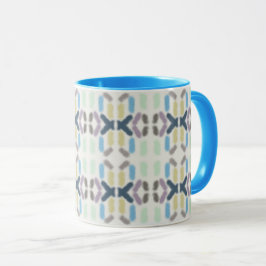 Caneca Salty Watercolor Pastel Colors On Cloud White