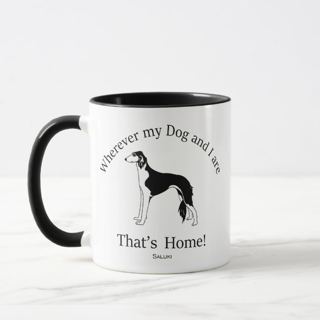 Caneca Saluki (Esquerda)