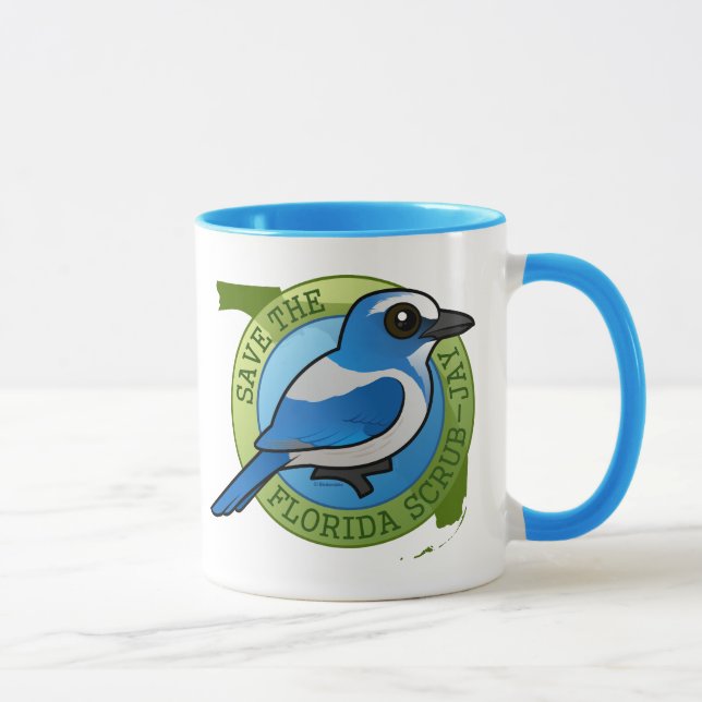 Caneca Salvar o Florida Esfregar-Jay (Direita)
