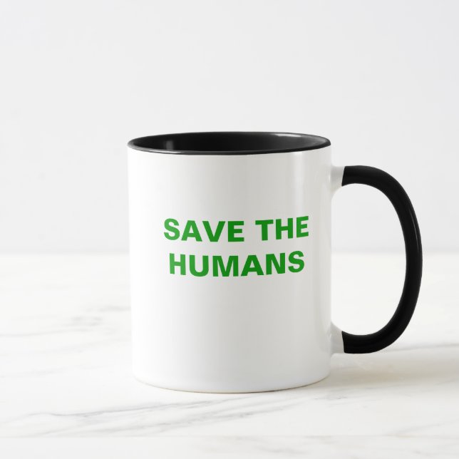 CANECA SALVAR OS SERES HUMANOS (Direita)