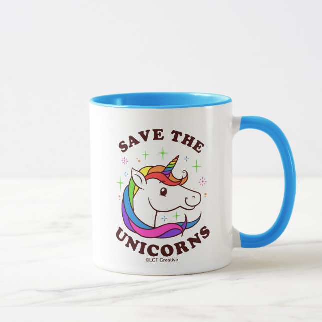 Caneca Salvar Os Unicórnios (Direita)